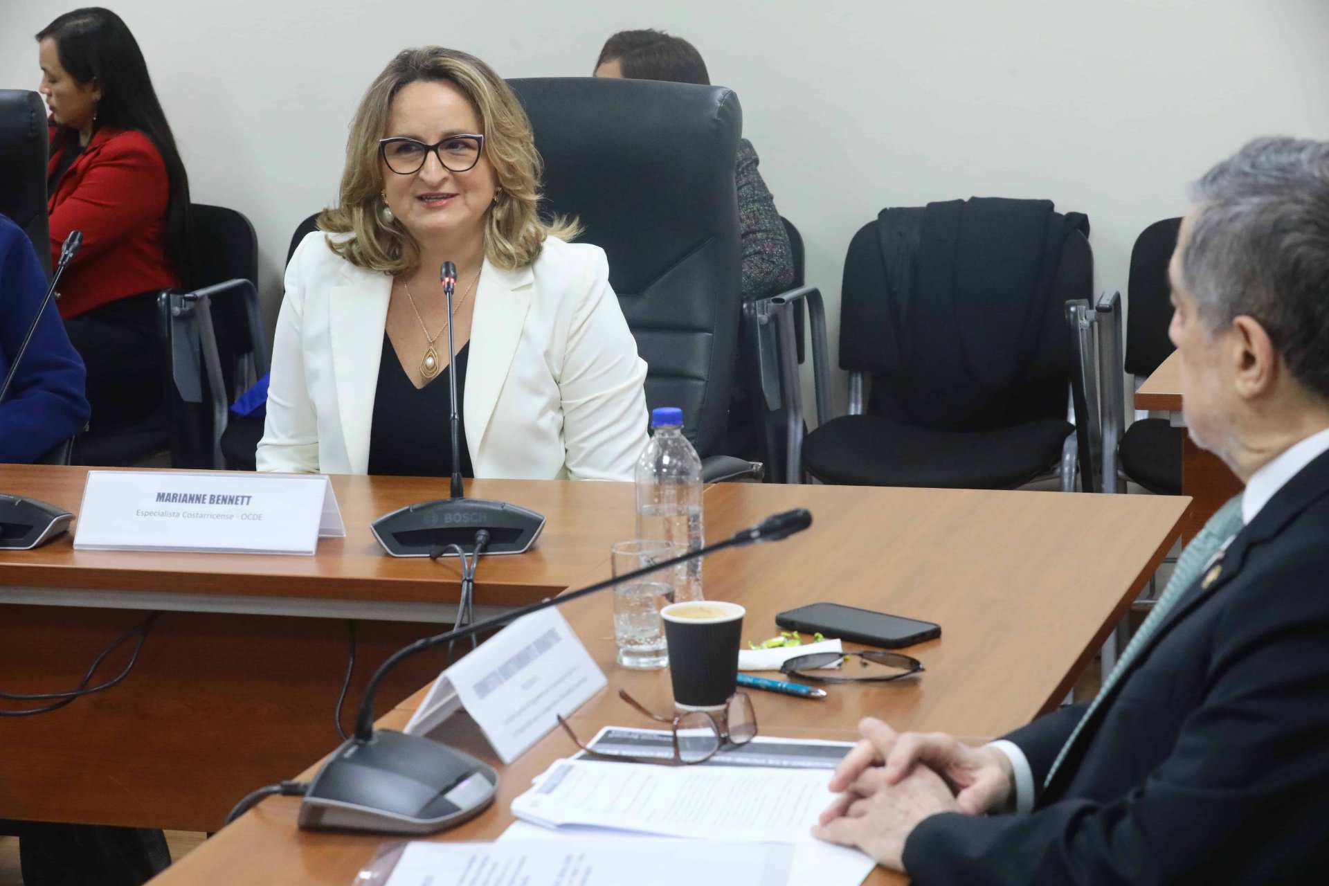 Marianne Bennett, quien lideró el proceso de adhesión de Costa Rica, se reunió con congresistas de CESIP-OCDE - Imagen 5