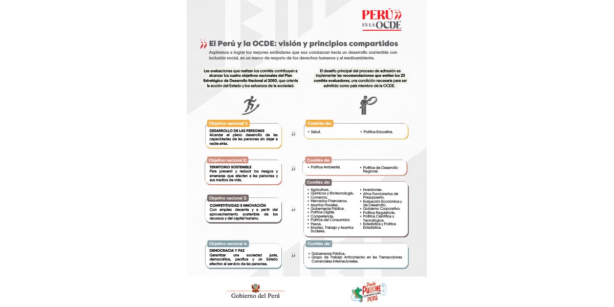 FLYER | El Perú y la OCDE: visión y principios compartidos