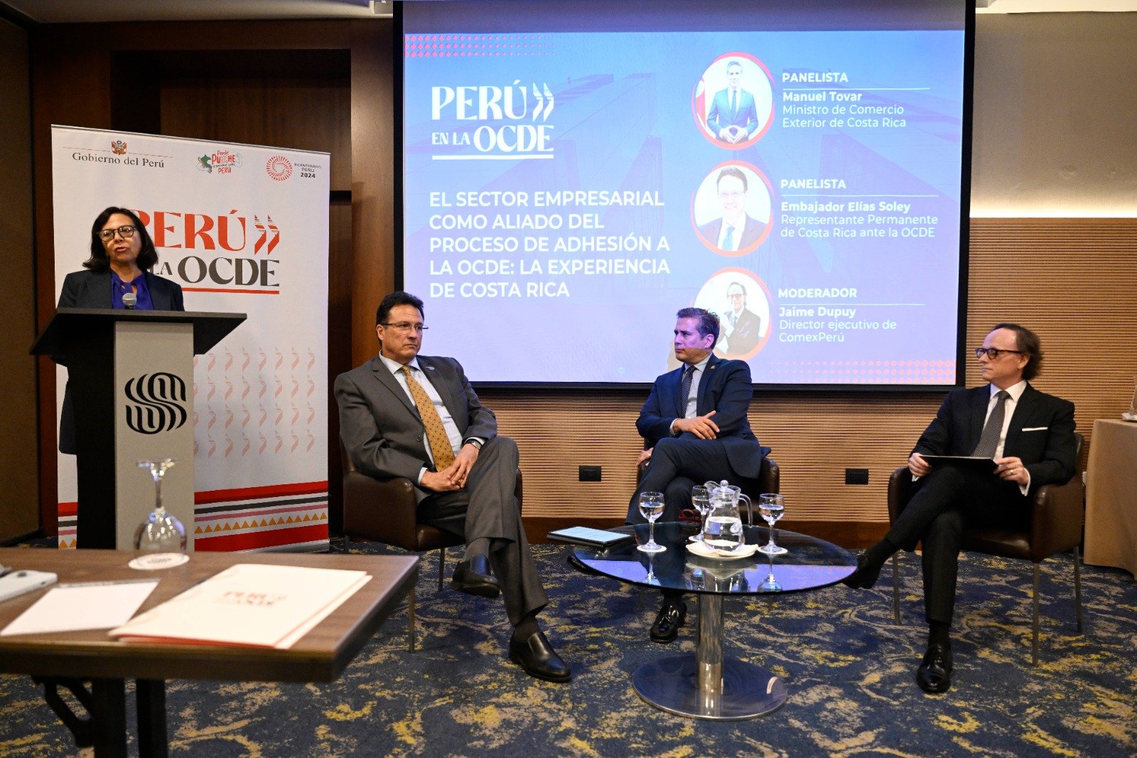 Conversatorio “El sector empresarial como aliado del proceso de adhesión a la OCDE: la experiencia de Costa Rica” - Imagen 2