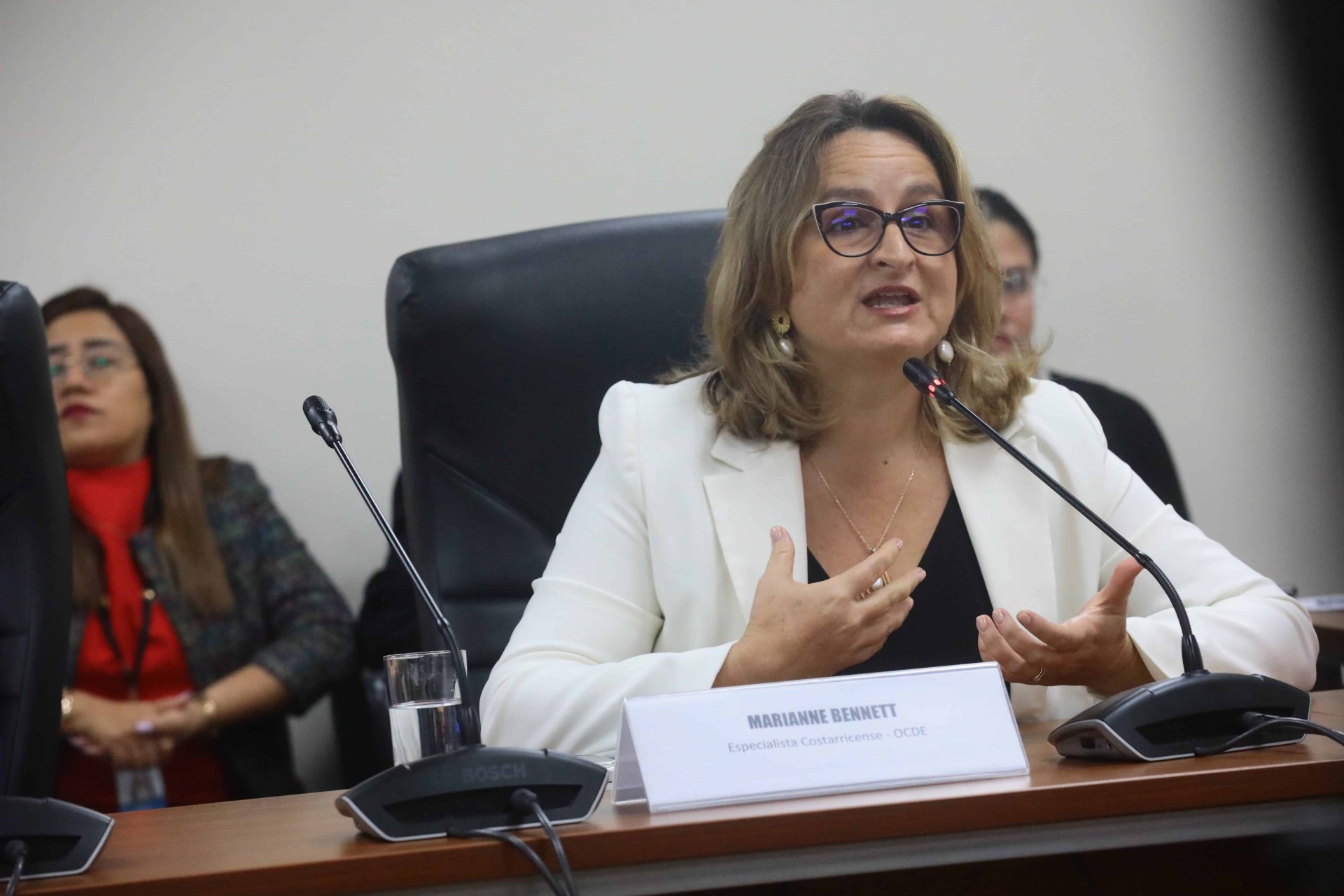 Marianne Bennett, quien lideró el proceso de adhesión de Costa Rica, se reunió con congresistas de CESIP-OCDE - Imagen 9