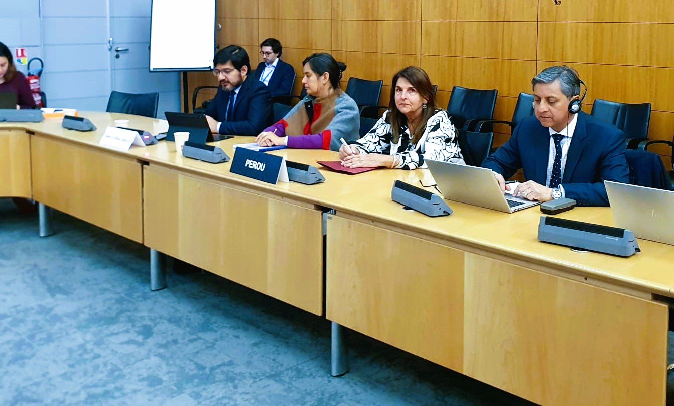 Perú presentó su evaluación ante el Comité de Gobernanza Pública