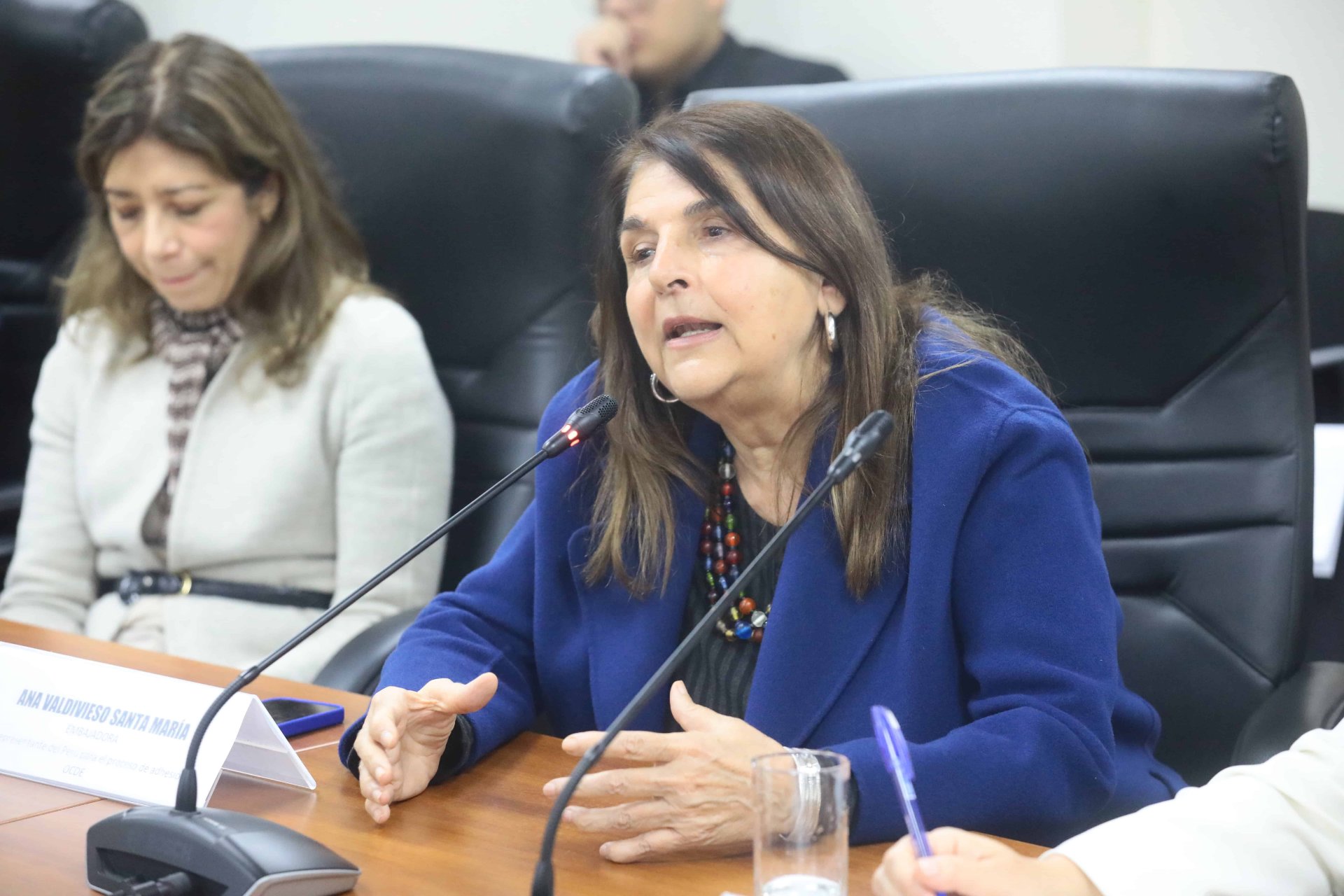 Marianne Bennett, quien lideró el proceso de adhesión de Costa Rica, se reunió con congresistas de CESIP-OCDE - Imagen 4